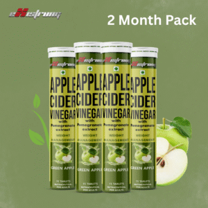 APPLE CIDER VINEGAR effervescent x 4 (green apple)