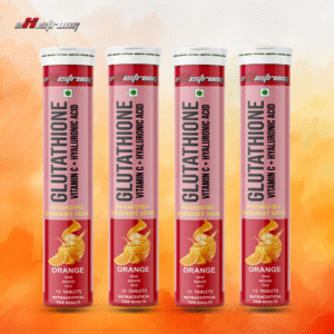 GLUTATHIONE effervescent x 4 (orange)