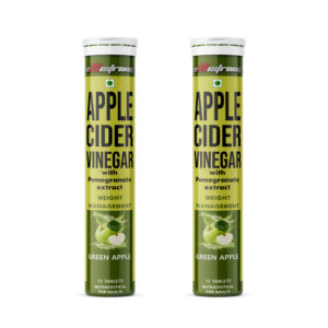APPLE CIDER VINEGAR effervescent x 2 (green apple)