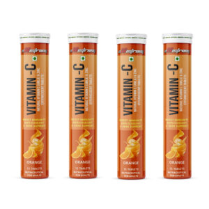 VITAMIN C effervescent x 4 (orange)