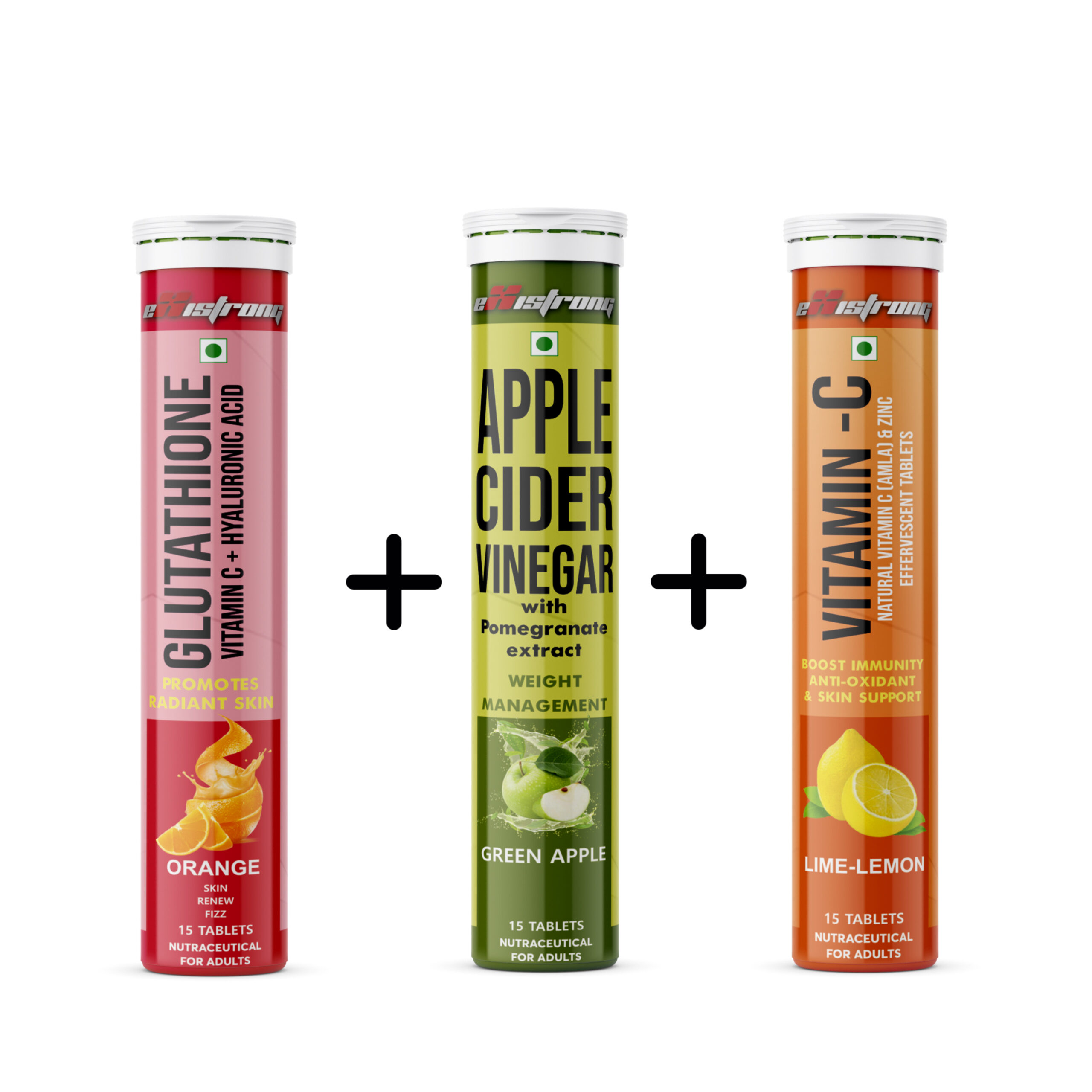 ACV + VIT C + GLUTATHIONE Effervescent
