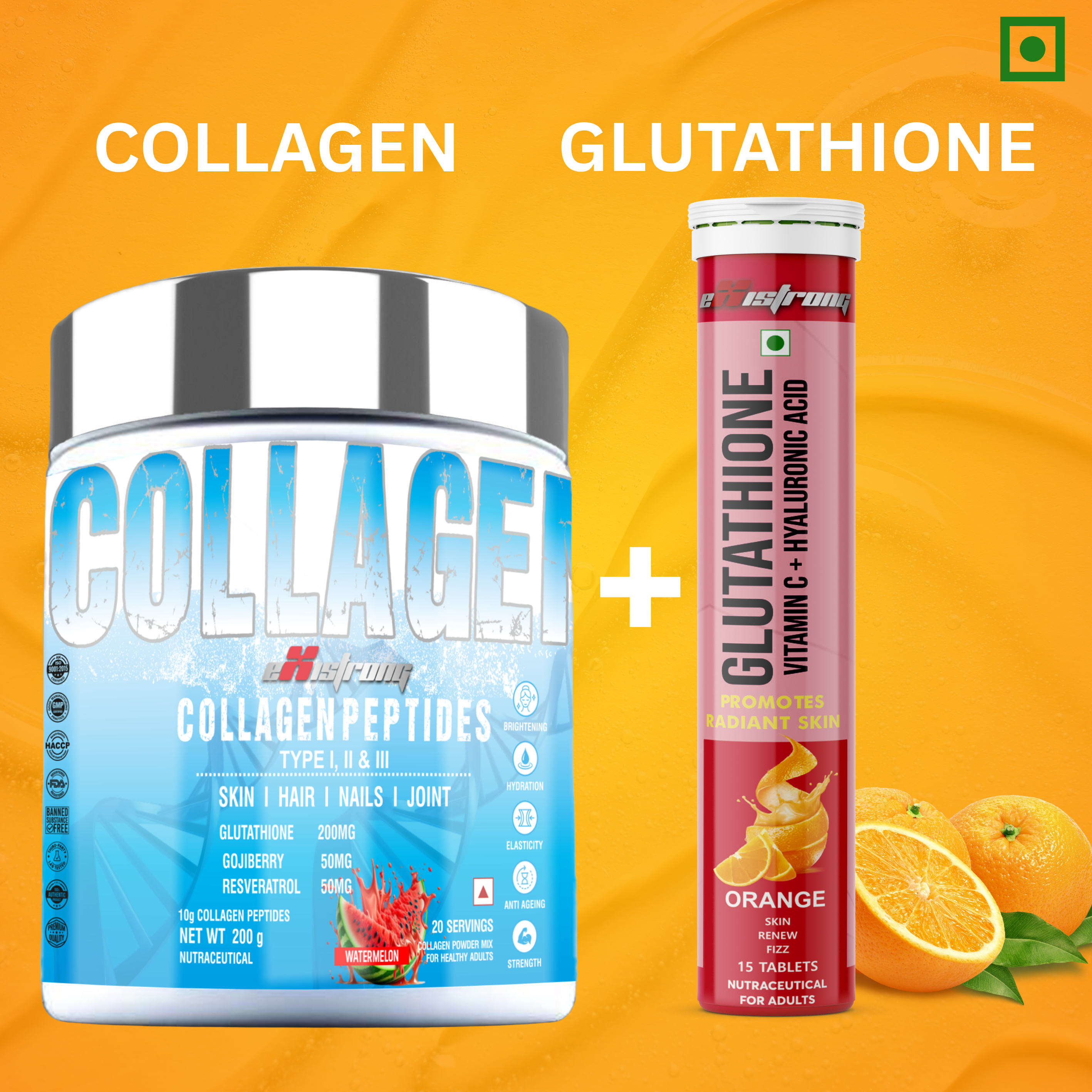 COLLAGEN + GLUTATHIONE