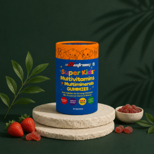 Super Kids Multivitamins + Multiminerals Gummies Strawberry Flavour, 30 Gummies