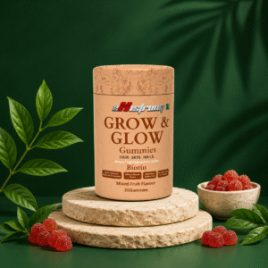 Grow & Glow Gummies – Mixed Fruit Flavour, 30 Gummies